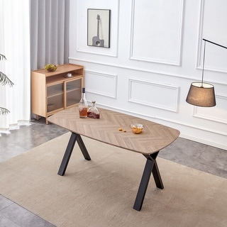 63 inch Dining Table Set for 4-6 People - Bed Bath & Beyond - 40736869