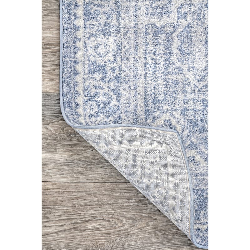 Nuloom Traditional Vintage Medallion Marg Area Rug