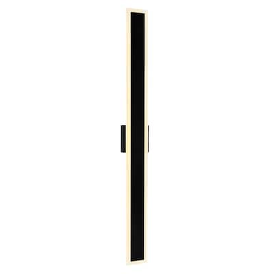 Malibu LED Integrated Black Outdoor Wall Light