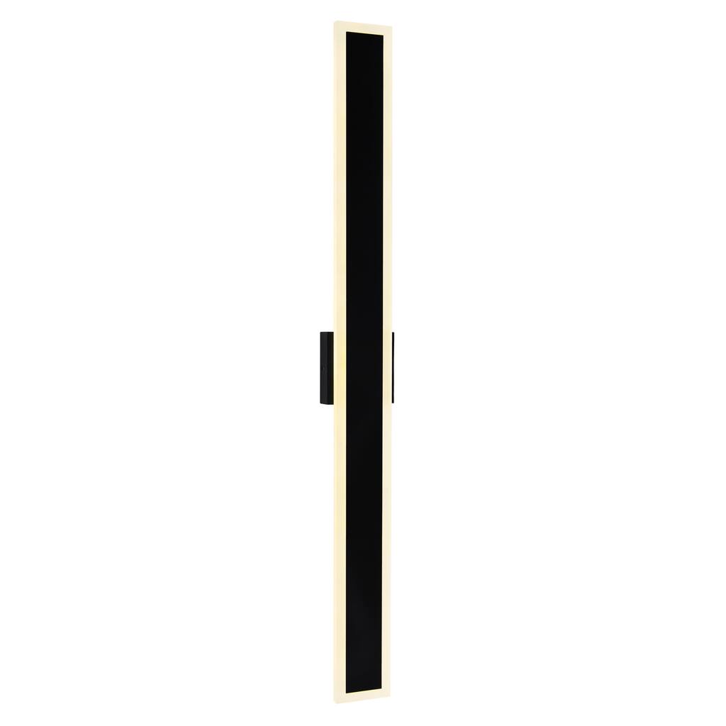 Malibu Integrated LED 59in Black Outdoor Wall Light