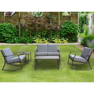 Madison padded patio sale set