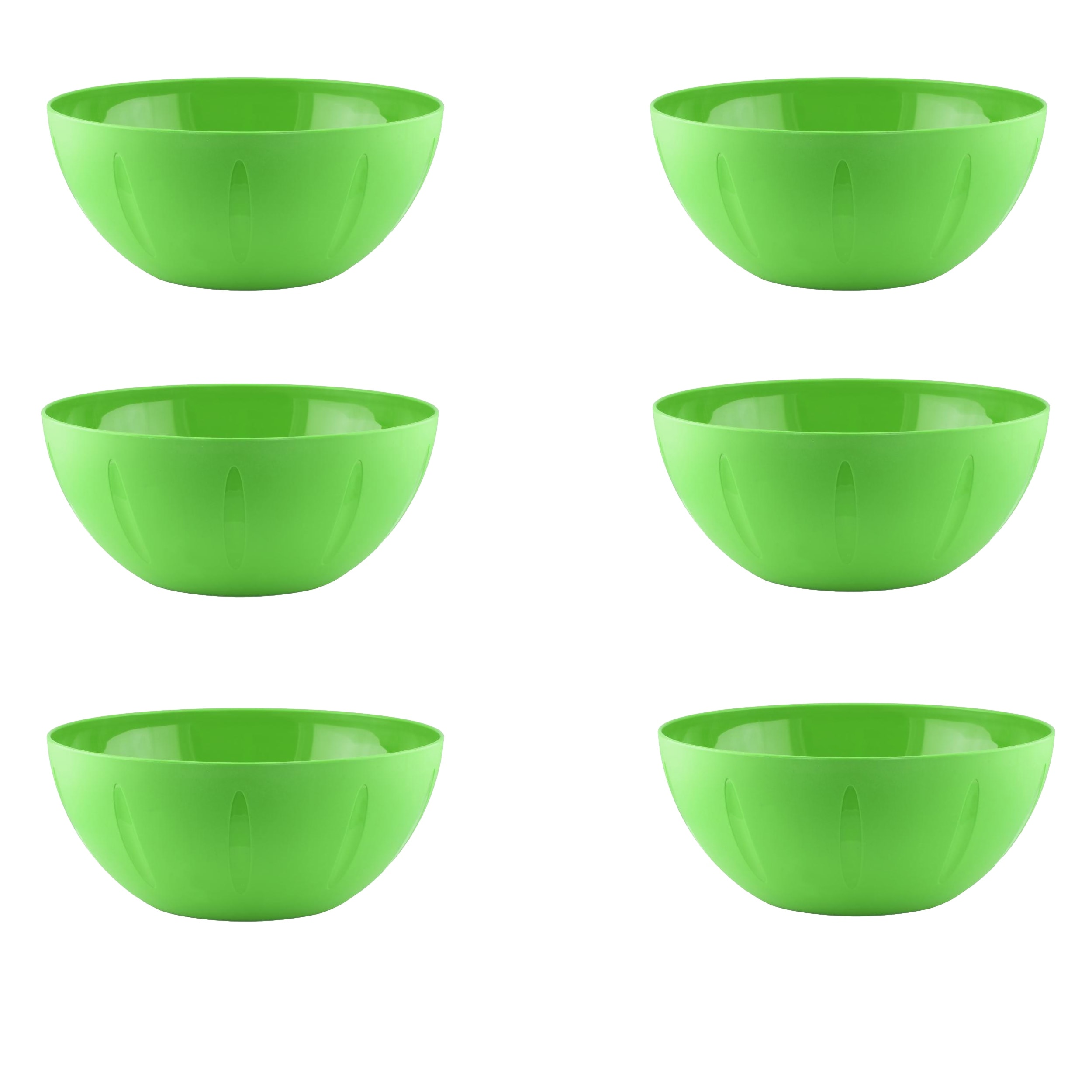 YBM HOME 8-Inch Plastic Serve Mixing Bowl for Everyday Meals -  Ideal for Cereal, Snacks, Popcorn, Salad, and Fruits, Microwave Safe, Pink:  Serving Bowls