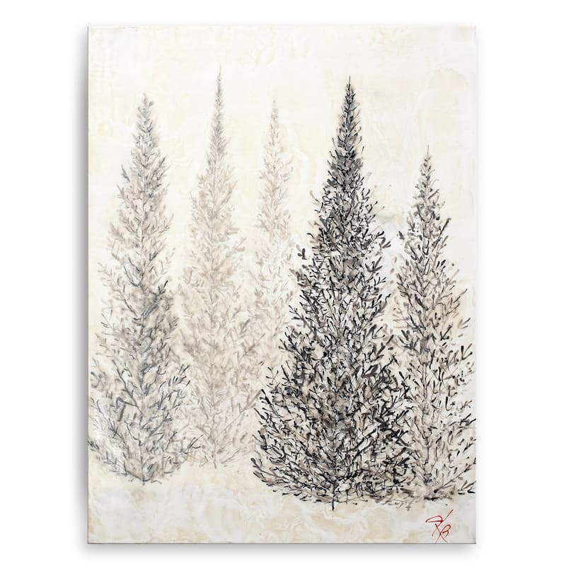 'Monoscape II' Canvas Wall Art by Karen Biery