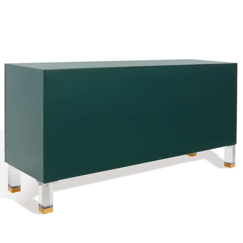 SAFAVIEH Home Saturn Wave Acrylic Sideboard - 64"W x 17"D x 30"H