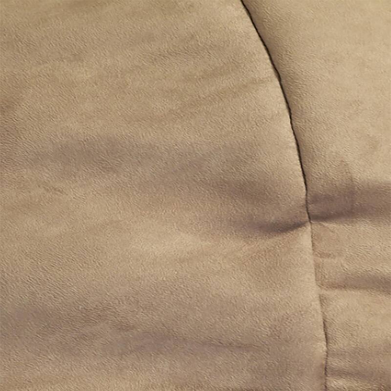 Jasper Traditional 8 Foot Cylindrical Suede Bean Bag