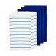 preview thumbnail 4 of 22, The Sloppy Chef Premier 6-Piece Striped Kitchen Towels - 15x25 Blue & Navy
