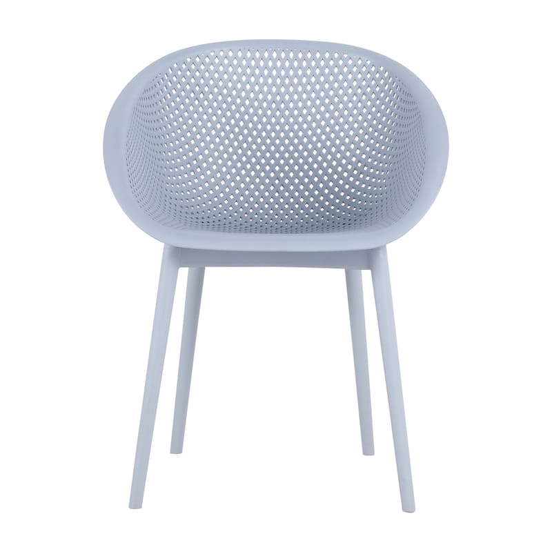 2-Pack All-Weather Lounge Chairs - Light Baby Blue