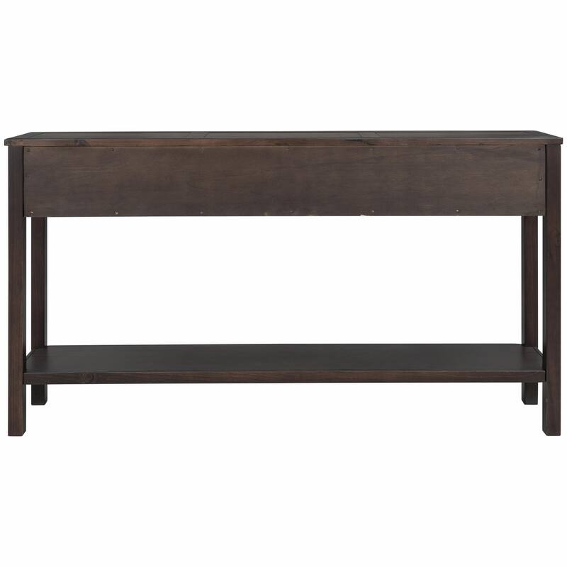 Rustic 60" Entryway Console Table