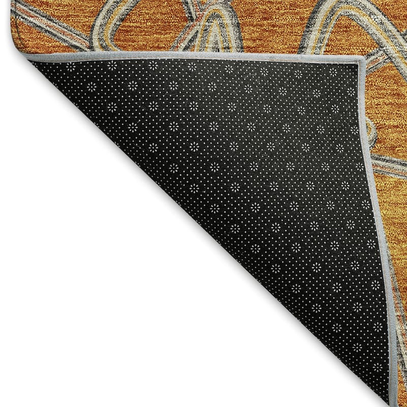 Premium Washable Super Soft Modern Maze Mayfield Rug
