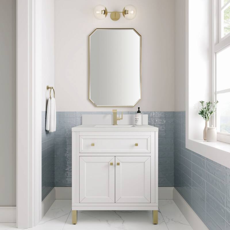 James Martin Vanities 305-V30-1WZ Chicago 30" Single Basin Wood Vanity