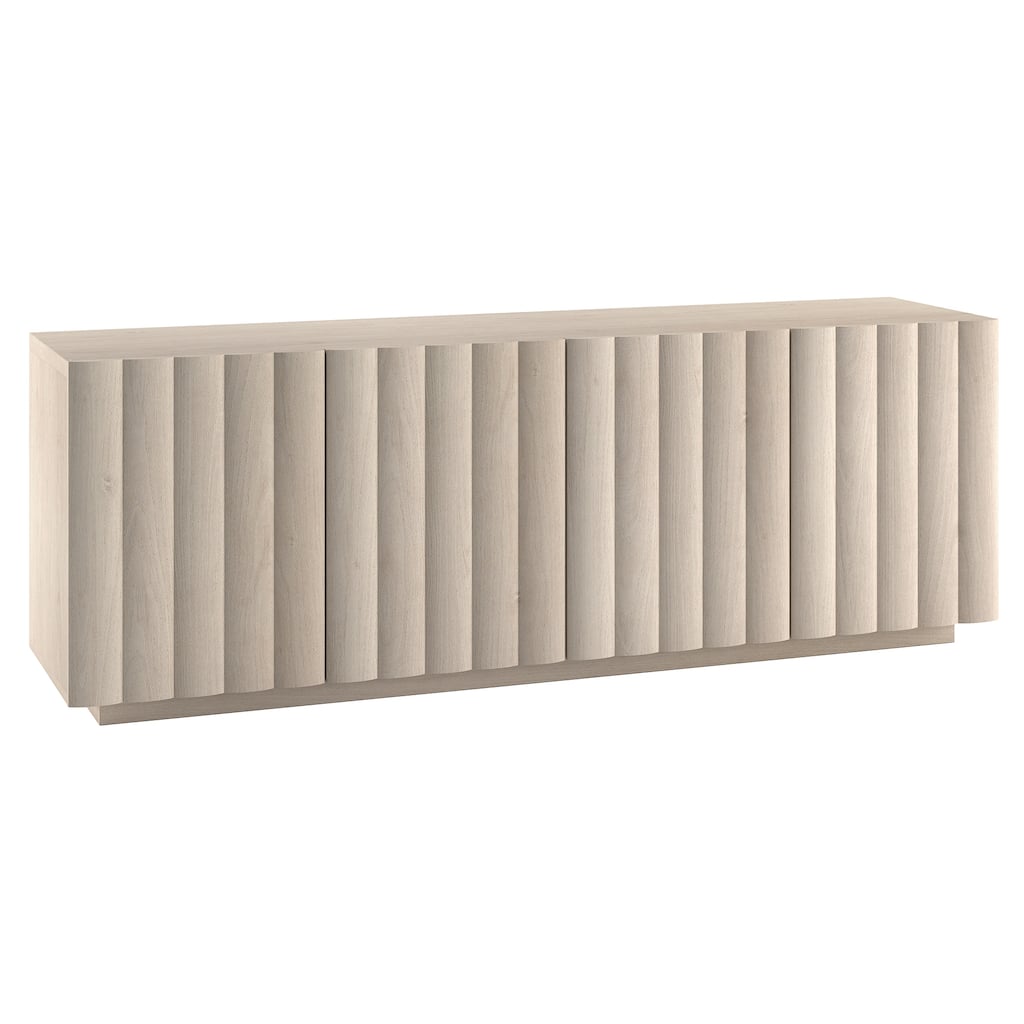 Molly Rectangular Fluted TV Stand for TV's up to 75" - 68" Wide