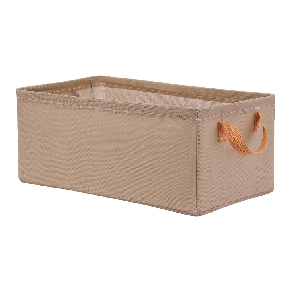 Storage Cube, Storage Bin with Handles for Shelves Closet, 1 Pack Collapsible Storage Basket for Organizing Clothes Books