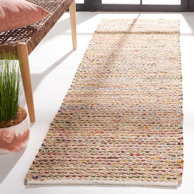 SAFAVIEH Handmade Cape Cod Kailash Coastal Jute Rug