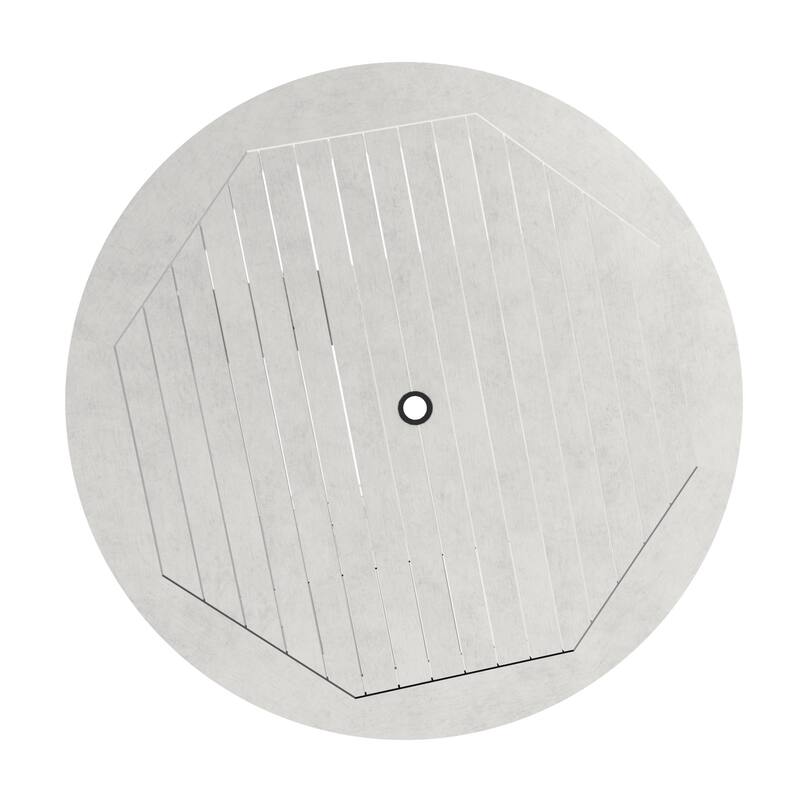 HIGHWOOD 48" Round Dining Height Outdoor Table