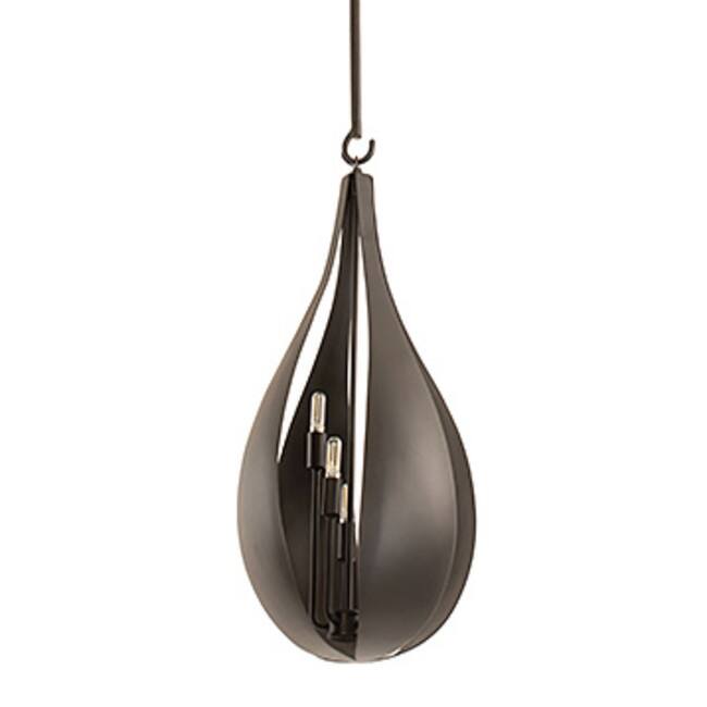 Savoy House 3-4390-5 Bali 5 Light 12" Wide Pendant - Black Cashmere