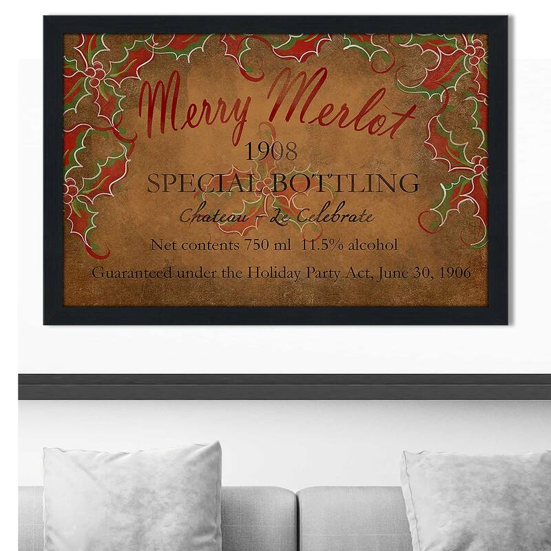 "Merry Merlot" by Jodi Print on Acrylic