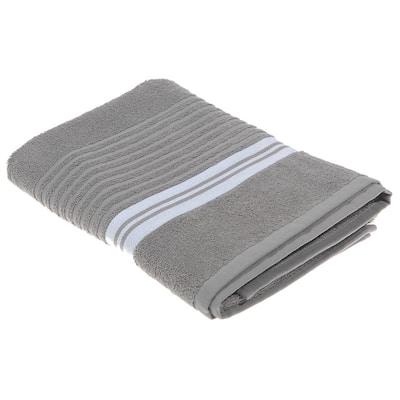 Deluxe Bath Towel (27 X 50) (Light Gray) - Set of 2