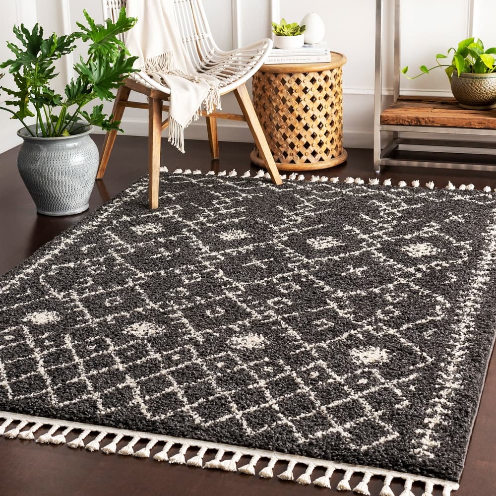 Livabliss Ophelia Moroccan Shag Area Rug