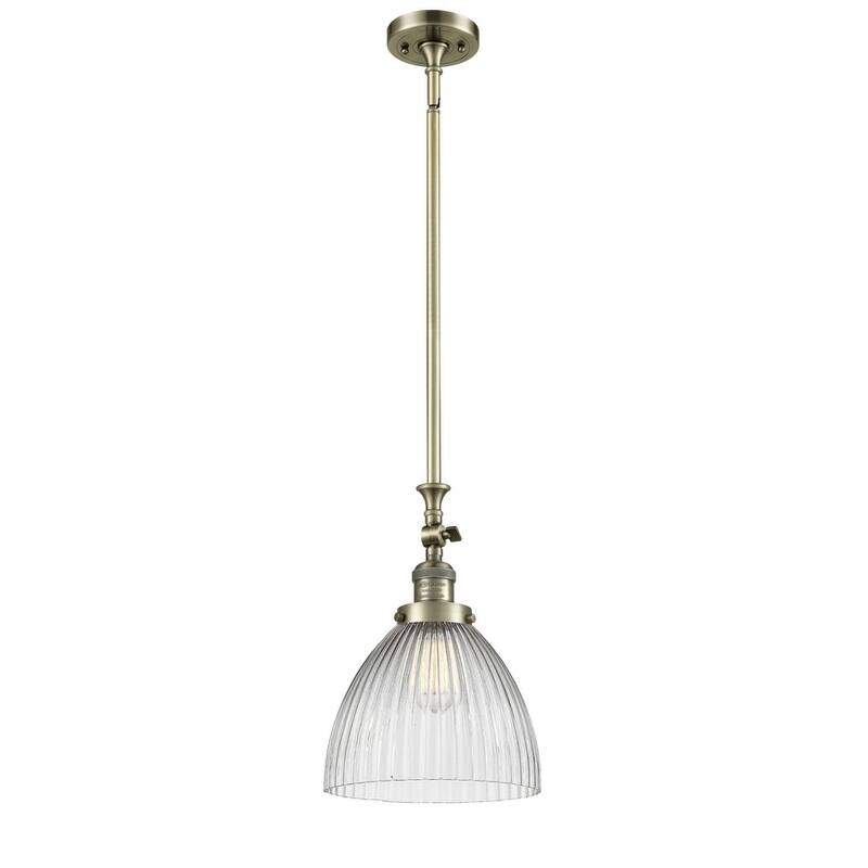Innovations Lighting Seneca Falls Single Light 10" Wide Mini Pendant