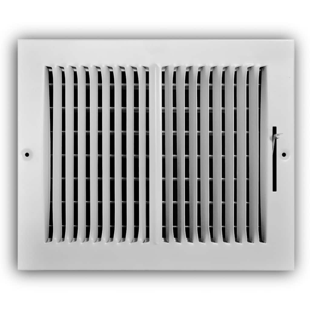 ProSelect PS2WW10X100 8" x 10" Wall / Ceiling Register with Mounting