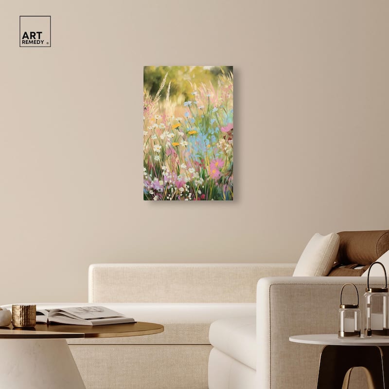 Floral Impressionism I Canvas by Art Remedy, Gallery Wrapped