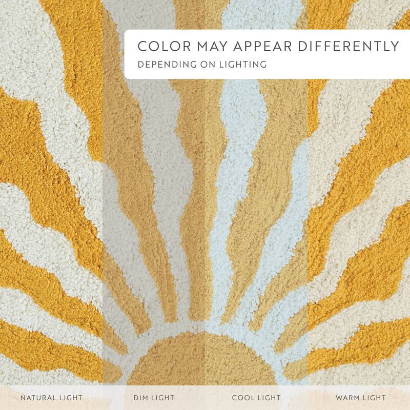 Becky Cameron 100% Cotton Modern Patterned Bath Mat