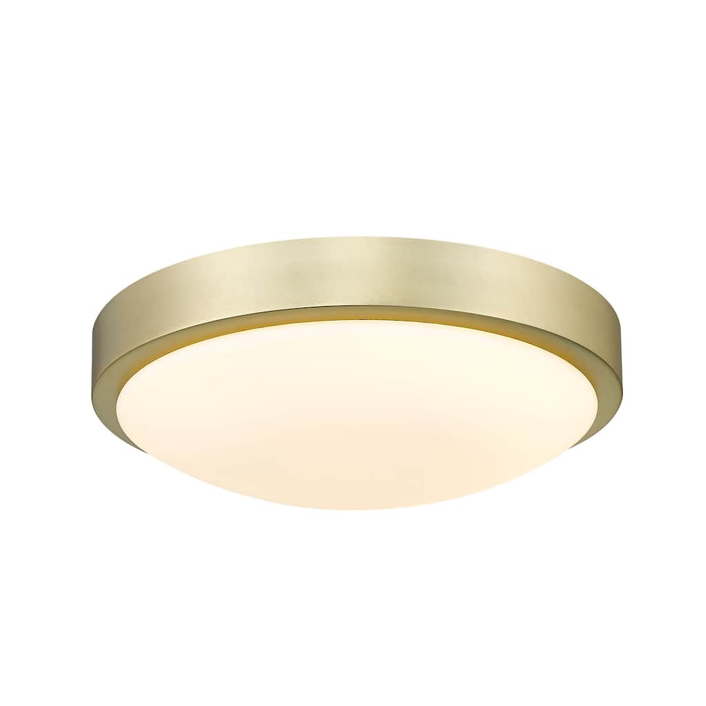 Gabi 10" Wide LED Flush Mount with Opal Glass