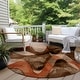 preview thumbnail 19 of 118, Machine Washable Indoor/ Outdoor Modern Chantille Rug