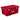 Sterilite 23 Gal Lockable Footlocker Toolbox Container Box w/ Wheels, Infra Red - (L x W x H): 31.70 x 17.60 x 13.70 inches