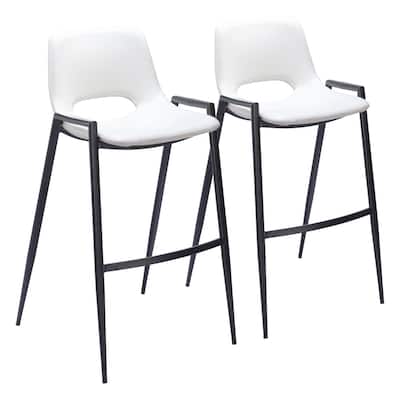 Desi Barstool (Set of 2) - 20.7" W x 21.7" D x 39" H