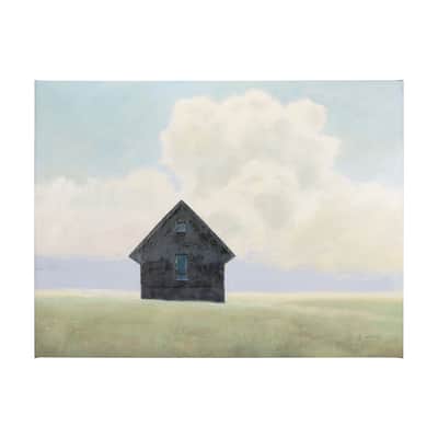 Lonely Landscape I (56 x 42 ) Canvas Art Print