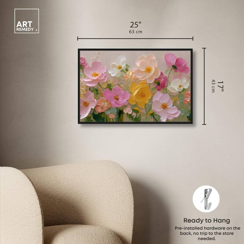 Expressed in Petals II Canvas by Art Remedy