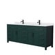 preview thumbnail 23 of 48, Beckett 84 Inch Double Vanity, Cultured Marble Top