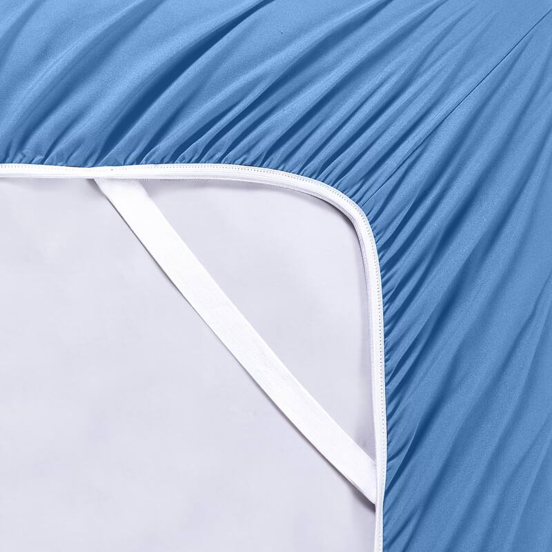 Bibb Home 2000 Count 6-Piece Rayon from Bamboo Sheet Set