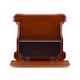 preview thumbnail 8 of 10, Linon Gabrielle Woodbury Mahogany Bed Steps with Storage