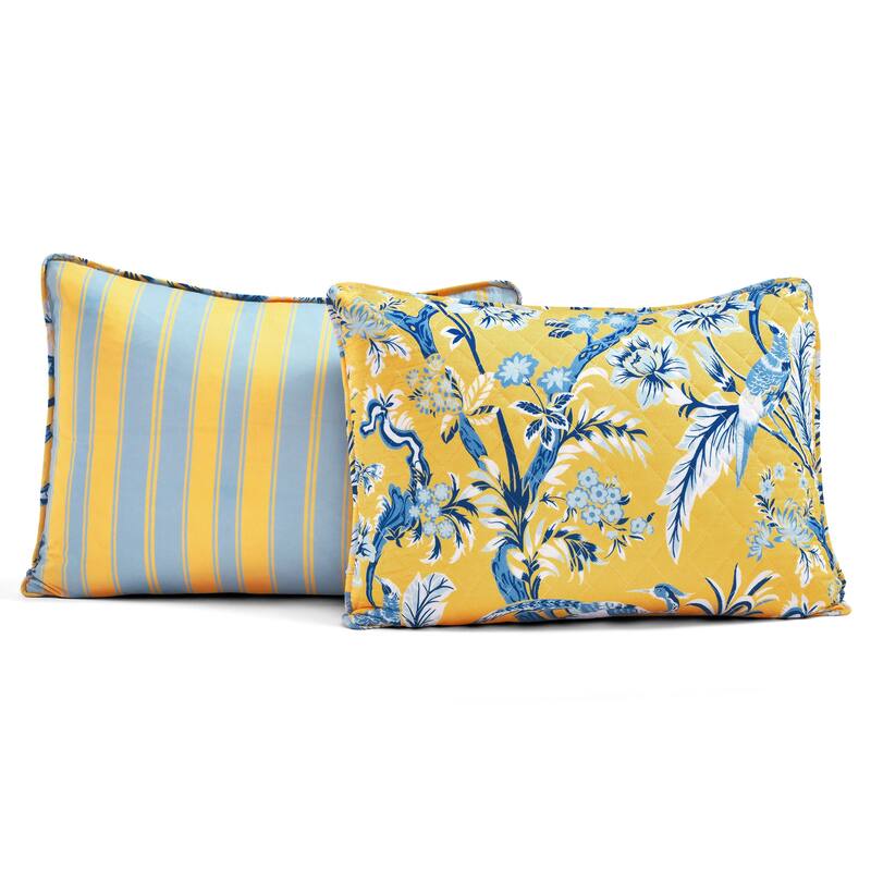 Lush Decor Dolores 3 Piece Cotton Quilt Set