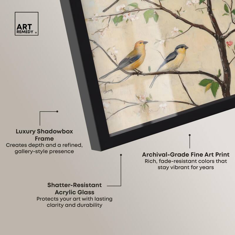 Arboreal Aria I Shadowbox by Art Remedy