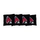 preview thumbnail 1 of 1, Ball State Black Cornhole Bags All-Weather Resin Filled