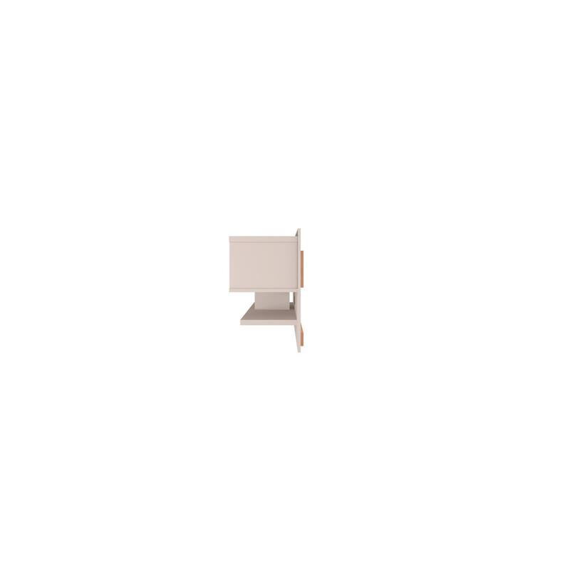 Manhattan Comfort Jabolinski Wood 70 In. Floating Living Room Entertainment Furniture