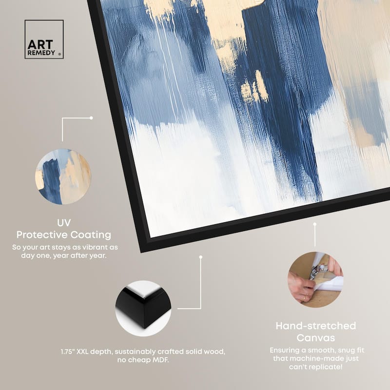 Soothing Hues I Canvas by Art Remedy