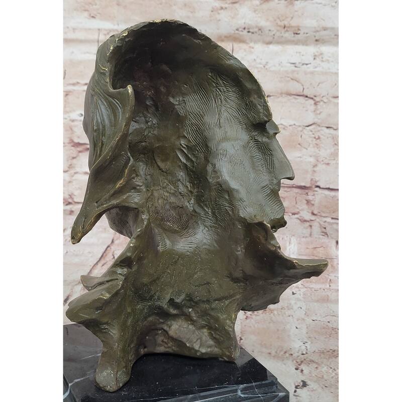 Nicolas Cage Bronze Bust Sculpture By Mavchi – Limited Edition Numbered