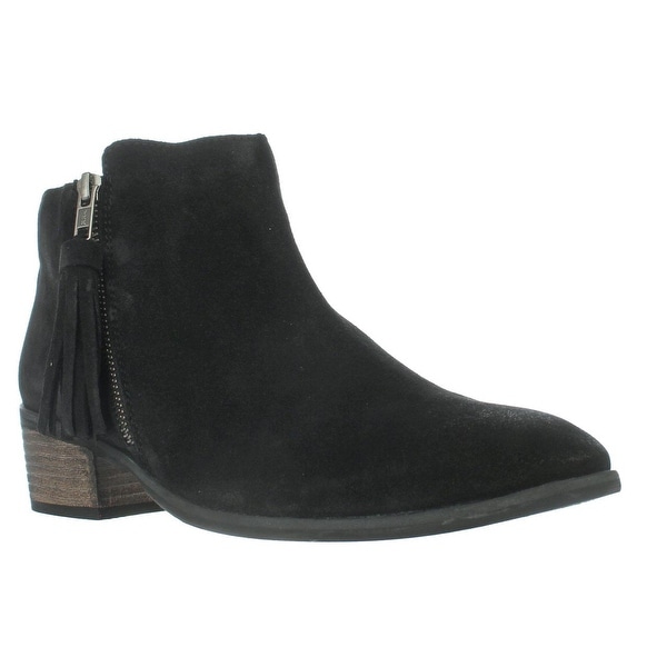 MIA Emerson Tassel Ankle Boots, Black - 10 us