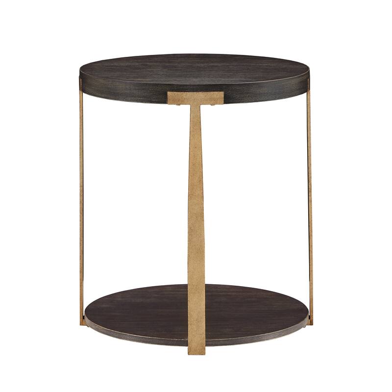 Jensen Wood and Metal T-Brace Tables by iNSPIRE Q Artisan