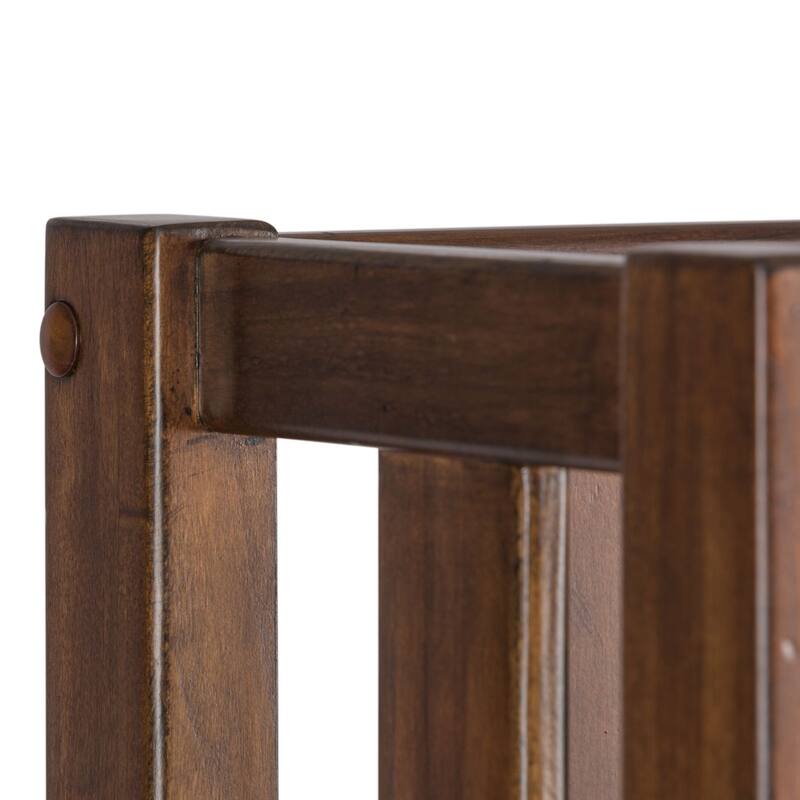 Arlington House Cobblestone Brown Open Bookcase