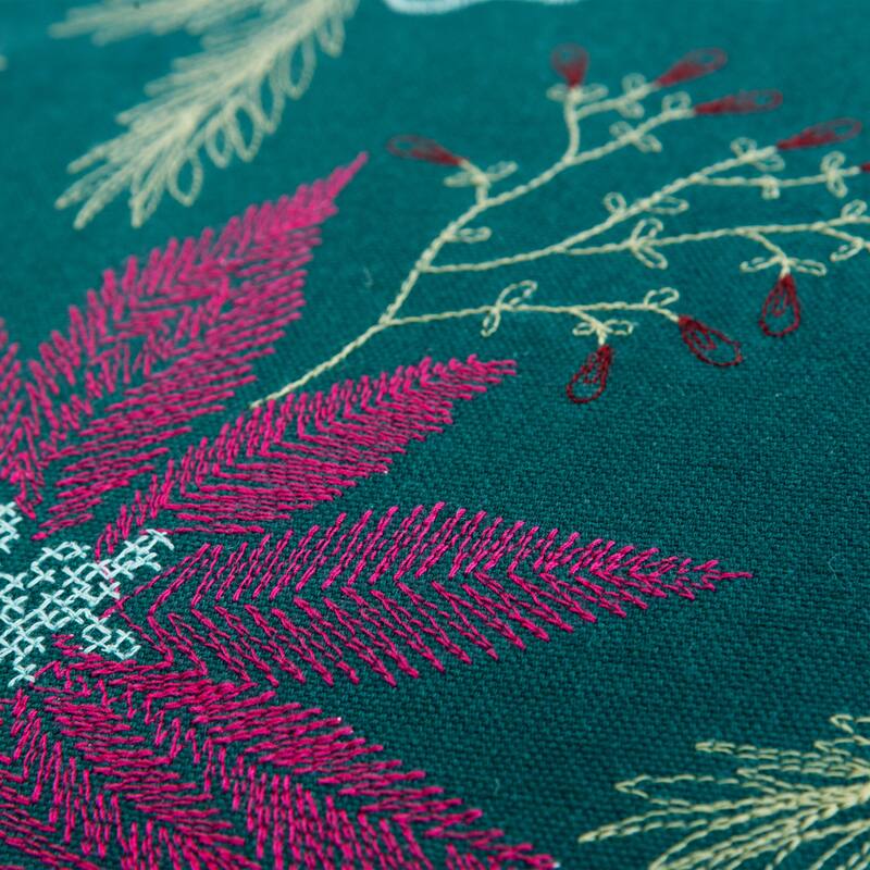 Rizzy Home Seasonal Botanicals Throw Pillow Cover