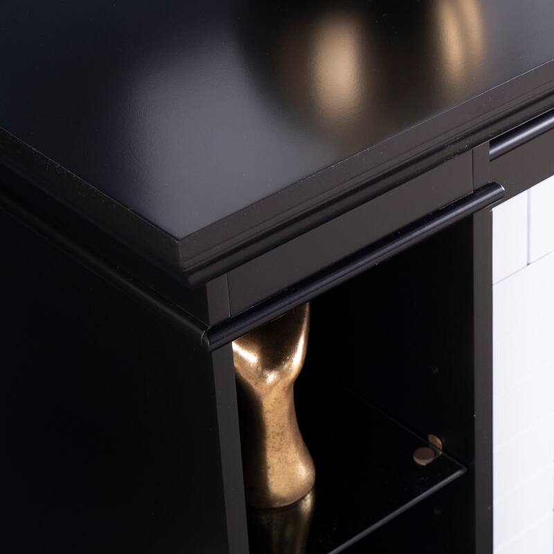 44 in. Freestanding Wooden Smart Electric Fireplace TV Stand in White perfect for relaxing evenings at home,