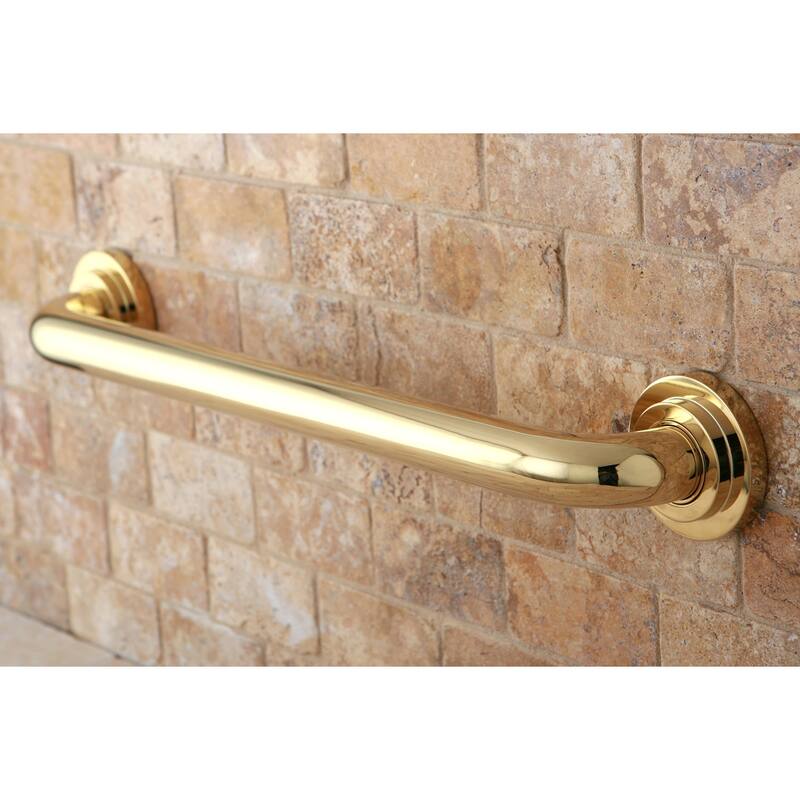 Kingston Brass Manhattan 18-Inch X 1-1/4-Inch OD Decorative Grab Bar