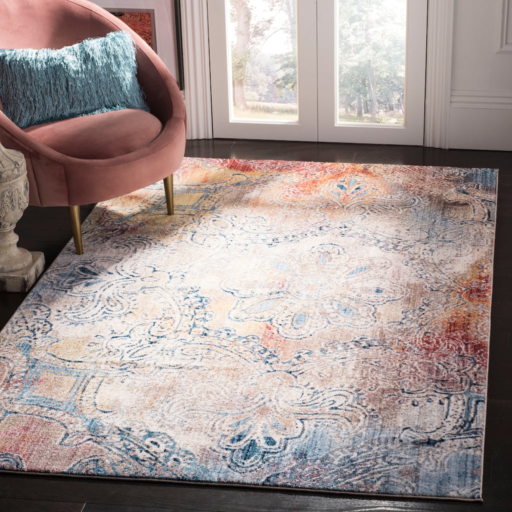 SAFAVIEH Monray Linnea Modern Abstract Polyester Rug