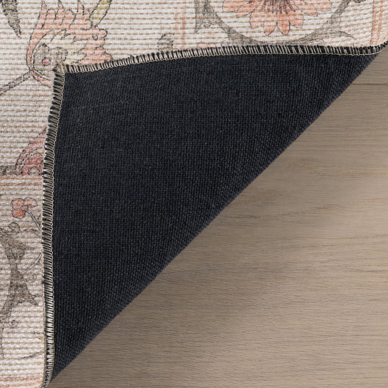 Nuloom Hillstone Collection Traditional Vintage Medallion Area Rug