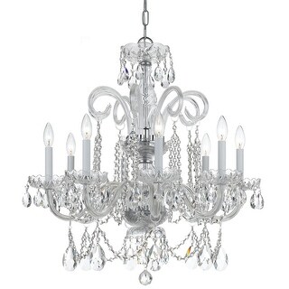 Crystorama 8-light Polished Chrome Chandelier